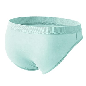 Sous-vêtements pour hommes en soie glacée ultra-fins, slips à poche bombée en forme de trompe d'éléphant, sous-vêtements gay, vêtements sissy, sous-vêtements amusants - Product Image 5