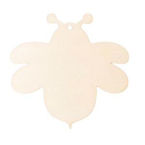 Abalorio de madera con forma de abeja sin terminar para manualidades, decoración de fiesta de Acción de Gracias - Product Image 5