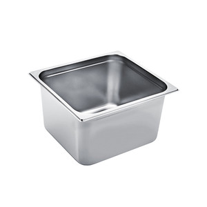 Bac Gastronorm Inox Macel GN 2/3 en acier inoxydable de haute qualité 35,4 x 32,5 cm – Équipement professionnel Gastronorm pour la restauration hôtelière - Product Image 1
