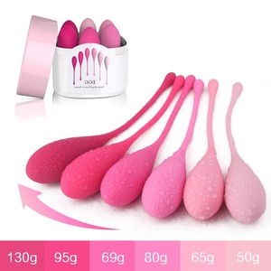 Weiche Silikon-<span class=keywords><strong>Kegel</strong></span>-Übungskugeln Smart Ben Wa Ball <span class=keywords><strong>Kegel</strong></span>-Bälle mit Vibrationsfunktion - Product Image 4