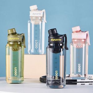 Precio de Fábrica, Botellas de Agua Deportivas Portátiles de 750 ml y 1000 ml con Logotipo Personalizado, Diseño 2026, para Ciclismo, Gimnasio y Actividades al Aire Libre - Product Image 2