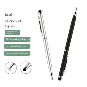 Stylet universel en gel pour téléphone portable 2-en-1 avec ventouse capacitif pour écran tactile, durable, personnalisable avec logo, stylo promotionnel - Product Image 2