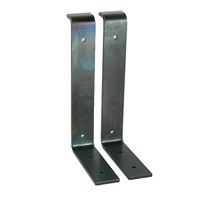 Supports d'étagère d'angle en acier métallique personnalisés robustes de haute qualité