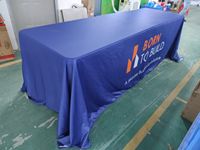 Impression extérieure de la publicité personnalisée nappe de table nappe à vendre