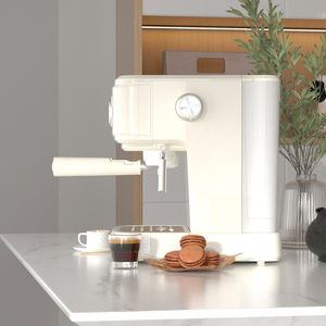 Máquina de café expreso eléctrica Empstorm de 20 bares con Espumador de leche y tanque de agua transparente para café con leche y Capuchino - Product Image 3