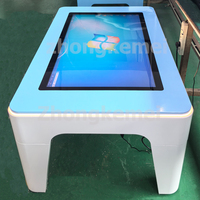 En stock Table tactile interactive de 43 pouces avec 20 points de contact, Android, Wifi, LED, étanche, détachable, pour l'étude, le développement et les jeux