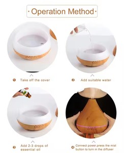 Nouvelle arrivée humidificateurs de montagne à <span class=keywords><strong>grain</strong></span> de bois humidificateur à ultrasons nouveaux produits 2024 uniques - Product Image 6