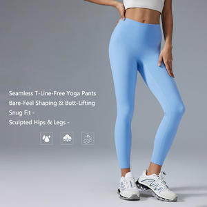 Nouvel Arrivage Roregal – Legging de Yoga Doux Taille Haute Effet Push-Up en Tissu Brossé et Poncé pour Femme - Product Image 3