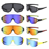 2025 vente en gros lunettes de Sport PC extérieur grand cadre Sport équitation nuances personnalisé cyclisme lunettes de soleil hommes