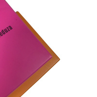 Vente en gros Petite boîte d'emballage de poudre feuilletée Boîtes de papier d'art rose Emballage plat pour cosmétique Soins de la peau personnalisés Boîte d'extrémité Tuck Logo UV mat
