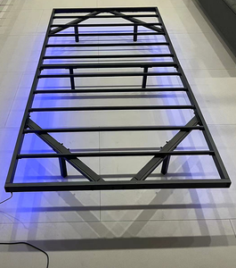 Modern Extra-large Floating <strong>Bed</strong> <strong>Frame</strong> with <strong>Adjustable</strong> LED Lights and Smart Function, Double-person Soft-padded <strong>Bed</strong> - Product Image 6