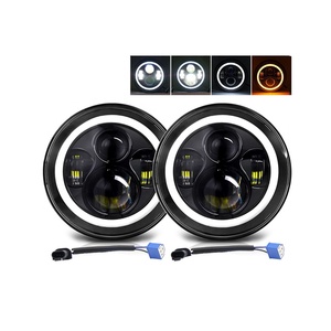 Đèn sương mù LED chống nước màu trắng với vòng LED Cree màu trắng (6500-7000K) với mắt thiên thần cho xe Atv - Product Image 1