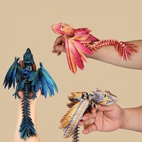 Modèle d'oiseau volant Archaeopteryx en PLA, dragon à plumes, articulations mobiles, thème animal