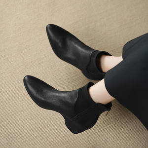 Chaussures pour hommes en cuir véritable, grandes tailles, formelles et décontractées, pour l'automne et les mariages, respirantes et résistantes à l'usure - Product Image 1