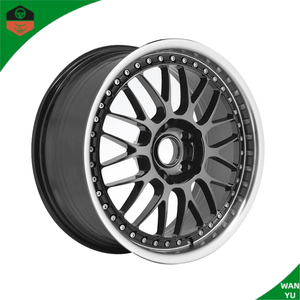 Jantes en alliage Volk Rays Racing TE37, avec logo poli argenté, emballage en plastique rigide, finition chromée, pour vente de voitures, avec sac souple inclus - Product Image 2