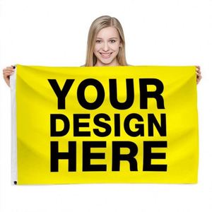 Promotional <b>Dropshipping</b> Harris 3x5ft Screen Printing Sublimation Flags Double Side Custom Flags With Logo Campaign Banner - Product Image 2