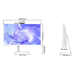 Office Business All-in-One Desktop 23.8" Slim <b>Micro</b> Bezel AIO <b>PC</b> with Intel i5/i7 Processor - Product Image 2