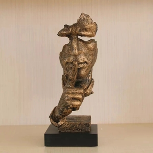 Dekorasi Rumah Kreatif Vintage Patung Seni Resin Harga Pabrik Ornamen Kerajinan Resin Vintage Unik - Product Image 6