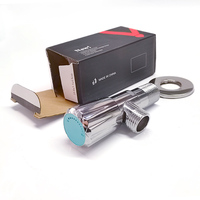 Vente Flash : Robinet d'arrêt d'angle professionnel en laiton de luxe 1/2'' pour salle de bain d'hôtel et villa