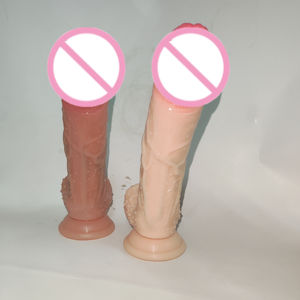 Großhandel Großer Silikon-Dildo Riesiger Realistischer Männlicher Penis Weich Natürlich Paar-Funktion - Product Image 3