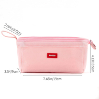 Trousse de stylo portable personnalisé, porte-crayon, multifonction, avec logo et papeterie
