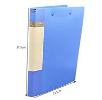 Carpeta de Archivos para Clasificar Documentos, Artículos Prácticos para Oficina y Escuela, Carpeta de Archivos con Doble Clip para Contratos Comerciales A4