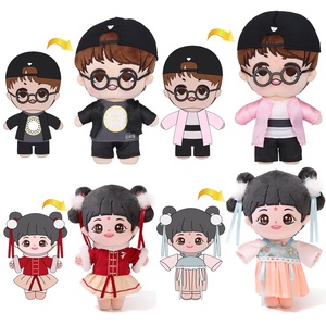 Tùy Chỉnh Thực hiện Nhân Vật Sang Trọng Con Người Khá Hàn Quốc Đẹp Trai Nhỏ Nhồi Bông Mềm Sang Trọng Cô Gái Cậu Bé Búp Bê Đồ Chơi Nhà Sản Xuất - Product Image 3