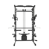 Système de musculation multifonction tout-en-un avec Flybird et Smith Machine, entraîneur complet, rack pour squats et développé couché
