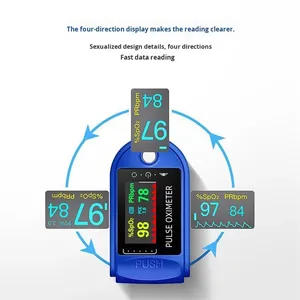 Oxymètre de pouls au doigt pour enfants, moniteur d'oxygè<span class=keywords><strong>ne</strong></span> sanguin SpO2 et de fréquence cardiaque pour bébés, portable, écran LCD, usage médical à domicile, certifié CE - Product Image 3