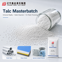 XINDA 75% Poudre de talc à haute concentration, Masterbatch plastique, Produit de qualité supérieure de Liaoning