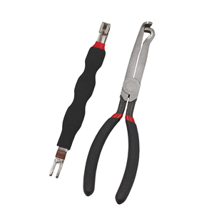 Juego de alicates para mangueras de combustible, herramienta de desconexión de abrazaderas de manguera de acero de alta resistencia, herramienta de reparación de automóviles - Product Image 2