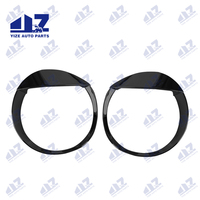 Nouveau Cache de Phare Avant ABS Noir Tout-Terrain, Garniture Décorative, Accessoires pour Suzuki Jimny Sierra JB64 JB74 JC74 2019+
