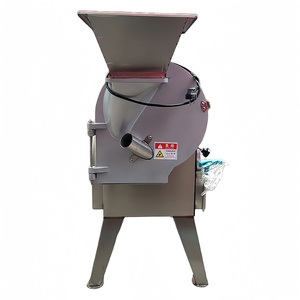 Cortadora de Verduras Eléctrica Comercial Multifuncional, Rebanadora y Picadora para Patatas, Zanahorias y Verduras de Hoja - Product Image 4