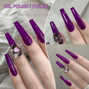 XEIJAYI Vernis à ongles magnétique en gel cristal 10ml, réfléchissant et pailleté, UV Soak-Off, permanent, pour usage professionnel en salon, certifié - Product Image 2