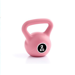 Kettlebell en ciment rose de 2 kg, 496 grammes - Product Image 1