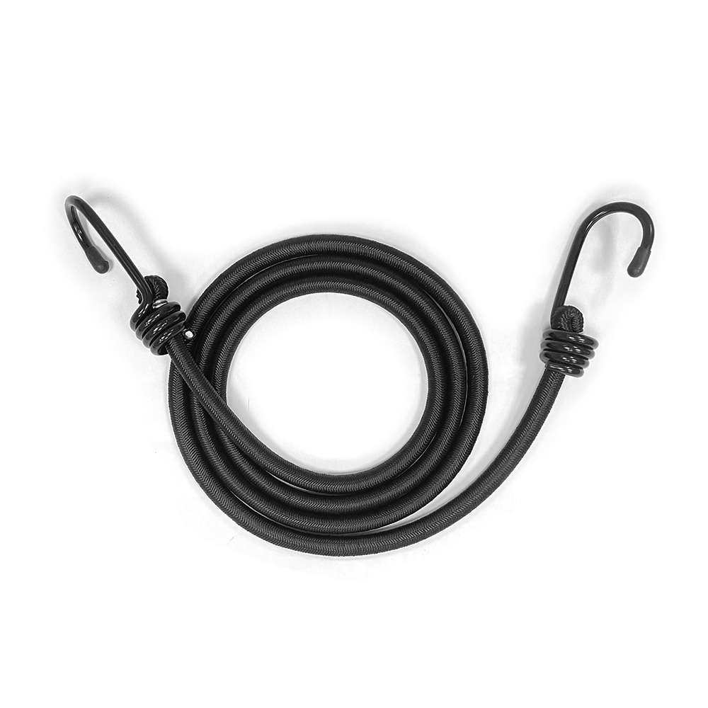 Tensioning Rubber, Tent Elastics, 4-Piece Tensile Force Tension Rubber With Hooks Luggage Made Of Elastic Rubber Heavy Bungee Ropes Flat Tie Down Strap Luggage Tensioner