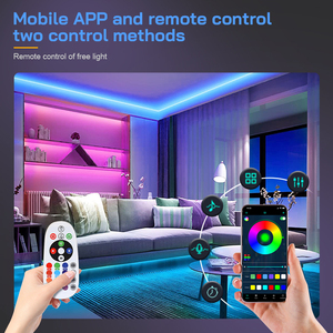 5050 SMD 220V 110V 50M phòng thông minh linh hoạt barra Luces <span class=keywords><strong>Led</strong></span> Bar Đèn không thấm nước IP65 <span class=keywords><strong>LED</strong></span> Strip Lights/Bluetooth RGB <span class=keywords><strong>LED</strong></span> Strips - Product Image 3