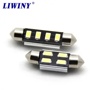 Liwiny Festoon 5630 4SMD 36mm 42mm ampuller otomatik aydınlatma sistemleri sürüş ışıkları otomotiv parçaları ve aksesuarları