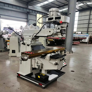 Universal <b>Knee</b>-Type Milling Machine with Variable Speed Control, Power Feed and 45° Tilting Head - Product Image 1