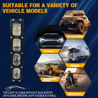 Ampoules de phares LED tout-terrain robustes H7 H11 H4 9005 9006 résistantes aux vibrations, étanches IP68, kit de phares automobiles durables