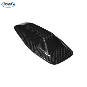 Pour BMW Série 4 4D G22 G26 2022-2024, cache d'<span class=keywords><strong>antenne</strong></span> de toit en fibre de carbone, noir carbone, revêtement UV, ajustement parfait 100%, aileron de requin pour voiture - Product Image 2