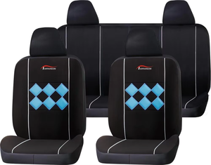 ปลอกหุ้มเบาะรถยนต์ผ้าสไตล์คลาสสิก อุปกรณ์ตกแต่งภายในรถยนต์ เบาะรองนั่ง ปลอกหุ้มเบาะรถยนต์ <span class=keywords><strong>สี</strong></span><span class=keywords><strong>เทา</strong></span> - Product Image 2