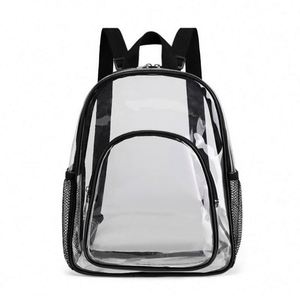 Custom Stylish Women <b>Clear</b> Transparent Pvc Plastic Light-Up Girl Colorful Transparent Jelly <b>Backpack</b> Womens <b>Backpacks</b> - Product Image 6