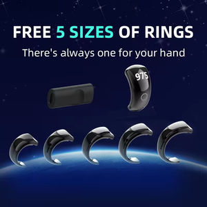 AilesTecca müslüman Iqibla dönebilir sağlık sayacı akıllı yüzük ile tasandroid boncuk fonksiyonu BT akıllı Zikr yüzükler Android veya IOS için - Product Image 5