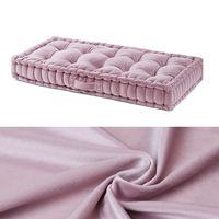 Coussin de Siège Personnalisé Matelassé en Polyester/Coton Housse Remplissage Éponge Antibactérien Imperméable Amovible Lavable Personnalisé