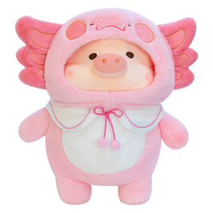 Lindo Peluche de Cerdo, Muñeco de Cerdo de Dibujos Animados, Regalo de Cumpleaños, Animal de Peluche, Lindos Juguetes de Cerdo Lulu de Dibujos Animados, Fabricación con Relleno de Algodón PP - Product Image 6