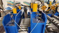 Machine automatique de formage de rouleaux de tuiles de toit en acier coloré avec un faible niveau sonore