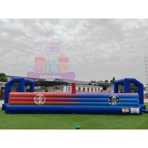 Combo de <span class=keywords><strong>Piscina</strong></span> Hinchable Comercial de PVC de 0.55mm con Pared de Escalada y <span class=keywords><strong>Campo</strong></span> de Fútbol, Directo de Fábrica, para <span class=keywords><strong>Alquiler</strong></span> en Centros al Aire Libre - Product Image 5