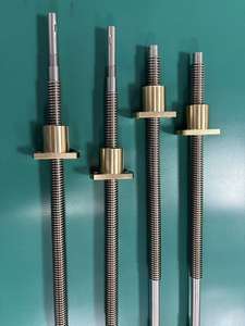 בורג עופרת טרפזoidal מחורץ T8 T10 T12 T16 T20 T25 עם תנועה דו-כיוונית לעיבוד קצה, עיבוד בהתאמה אישית - Product Image 6