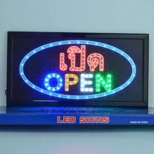 Thai LED billboard indoor hanging display board shop window <b>sign</b> directional <b>sign</b> decorative <b>light</b> luminous <b>sign</b> 110-220V Custom - Product Image 2